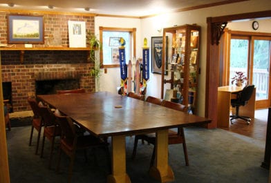 This gallery features trophy cases of the various outdoor recreation clubs to convey each club’s history.  Clubs have been a large part of Mount Hood since the Mazamas were formed in 1894.
