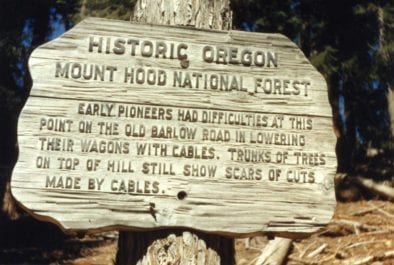 This gallery features the history of the Mt. Hood National Forest and the people who manage the Forest, the US Forest Service.