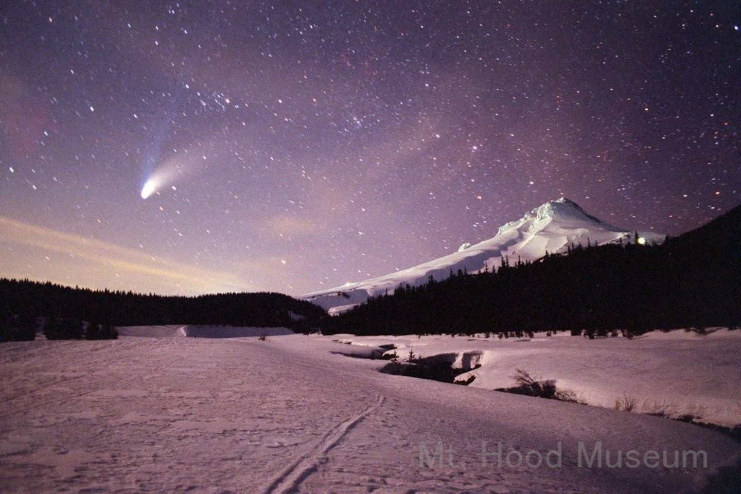 Hale Bopp Comet at White River
