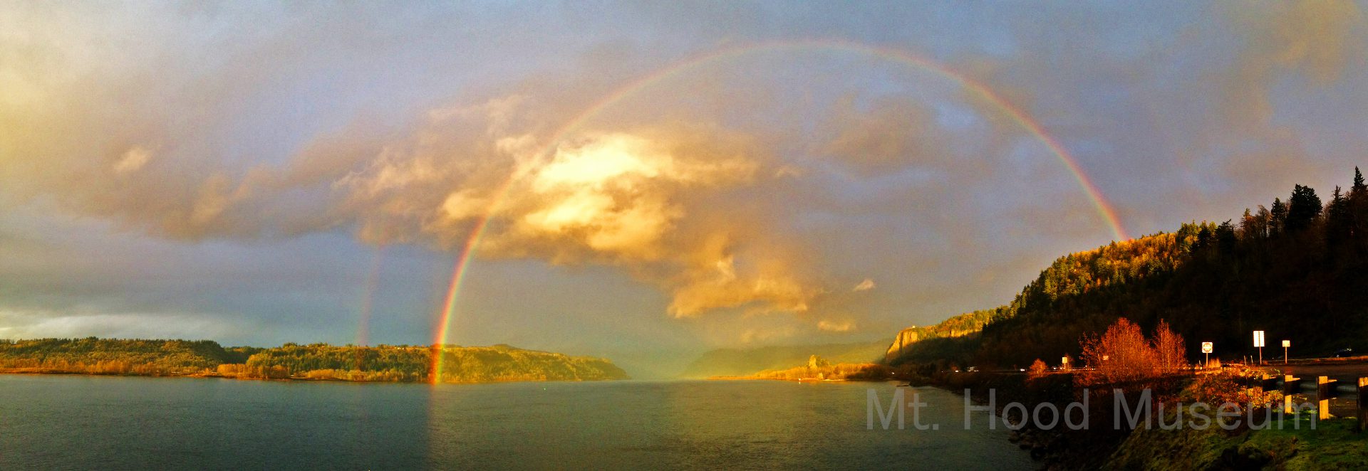 Rainbow over Crown Point